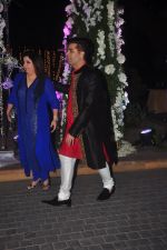 Farah Khan, Karan Johar at Sangeet ceremony of Riddhi Malhotra and Tejas Talwalkar in J W Marriott, Mumbai on 13th Dec 2014